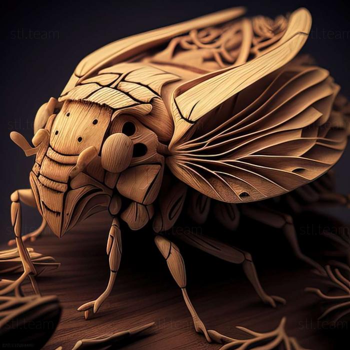 3D модель Orchesella mesovoides (STL)